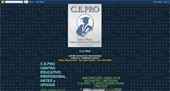 Desktop Screenshot of centroeducativoprofesional.blogspot.com