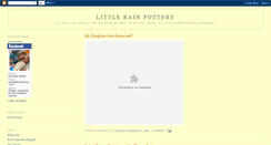 Desktop Screenshot of littlerainpottery.blogspot.com