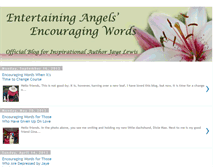 Tablet Screenshot of entertainingangelsencouragingwords.blogspot.com