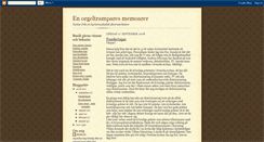 Desktop Screenshot of orgeltrampning.blogspot.com