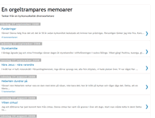 Tablet Screenshot of orgeltrampning.blogspot.com