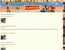 Tablet Screenshot of biblioclaretianolima.blogspot.com