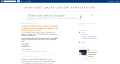 Desktop Screenshot of apartment-loans.blogspot.com