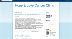 Desktop Screenshot of hopeloveclinic.blogspot.com