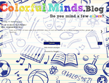 Tablet Screenshot of colorfulminds.blogspot.com