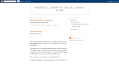 Desktop Screenshot of bengkelblog1.blogspot.com