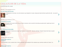Tablet Screenshot of chlaflordelavida.blogspot.com