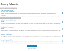 Tablet Screenshot of jeremysabourin.blogspot.com