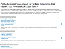 Tablet Screenshot of pekkakemppainen.blogspot.com