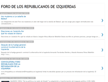 Tablet Screenshot of fororepublicanosizquierdas.blogspot.com