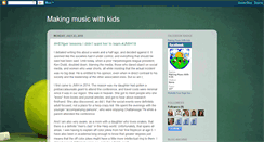 Desktop Screenshot of makingmusicwithkids.blogspot.com