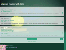Tablet Screenshot of makingmusicwithkids.blogspot.com