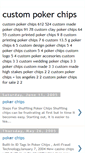 Mobile Screenshot of custom-poker-chips-.blogspot.com