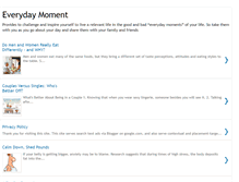 Tablet Screenshot of everydaymoment.blogspot.com
