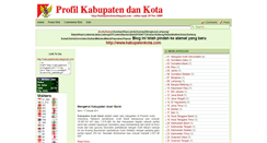 Desktop Screenshot of kabupatenkota.blogspot.com