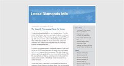 Desktop Screenshot of loose-diamonds-info.blogspot.com