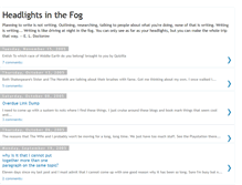 Tablet Screenshot of headlightsinthefog.blogspot.com