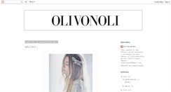 Desktop Screenshot of olivonoli.blogspot.com