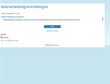 Tablet Screenshot of letamariedesigns-lmdesigns.blogspot.com