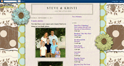 Desktop Screenshot of kristiandsteve.blogspot.com