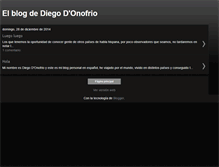 Tablet Screenshot of ddonofrio.blogspot.com