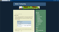 Desktop Screenshot of betfairtradingblog.blogspot.com