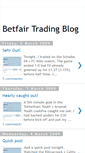 Mobile Screenshot of betfairtradingblog.blogspot.com