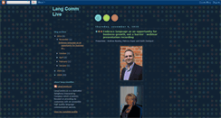 Desktop Screenshot of langcommlive.blogspot.com