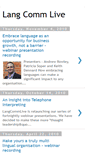 Mobile Screenshot of langcommlive.blogspot.com