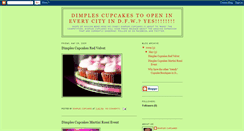 Desktop Screenshot of dimplescupcakes.blogspot.com