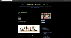 Desktop Screenshot of celebratingwillies50th.blogspot.com