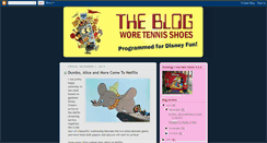 Desktop Screenshot of blogworetennisshoes.blogspot.com