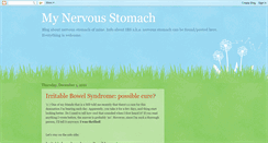 Desktop Screenshot of nervousstomach.blogspot.com