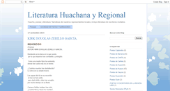 Desktop Screenshot of literatura-huacho.blogspot.com