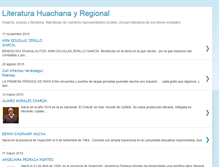 Tablet Screenshot of literatura-huacho.blogspot.com