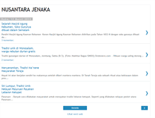Tablet Screenshot of nusntarajenaka.blogspot.com