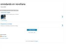 Tablet Screenshot of enredandoennovellana.blogspot.com