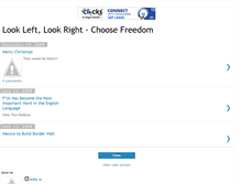 Tablet Screenshot of lookleftlookright-goforward.blogspot.com