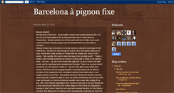 Desktop Screenshot of barcelonapignonfixe.blogspot.com