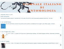 Tablet Screenshot of giornaleitalianodientomologia.blogspot.com