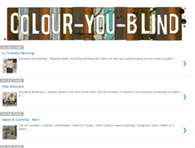 Tablet Screenshot of colouryoublind.blogspot.com