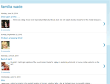 Tablet Screenshot of familiawade.blogspot.com