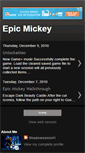 Mobile Screenshot of epicmickeycheats.blogspot.com