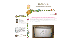Desktop Screenshot of ha-na-sa-ku.blogspot.com
