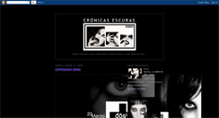 Desktop Screenshot of cronicasescuras.blogspot.com