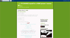 Desktop Screenshot of i-wanna-change.blogspot.com