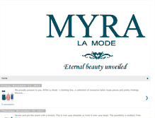 Tablet Screenshot of myra-mode.blogspot.com