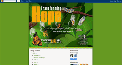 Desktop Screenshot of 50daysofhope.blogspot.com