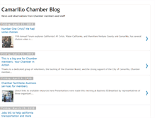 Tablet Screenshot of camarillochamber.blogspot.com