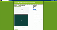 Desktop Screenshot of novestecnologiesvellespedagogies.blogspot.com